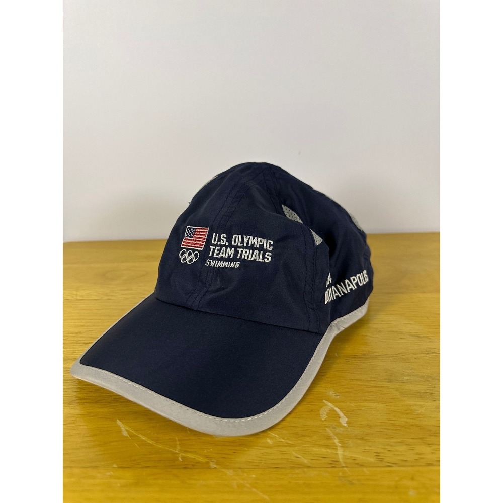 Hit Hat Unisex One Size US Olympic Team Trials Swimming 2024 Indianapolis Navy